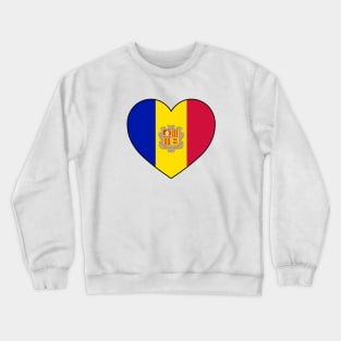 Heart - Andorra _039 Crewneck Sweatshirt